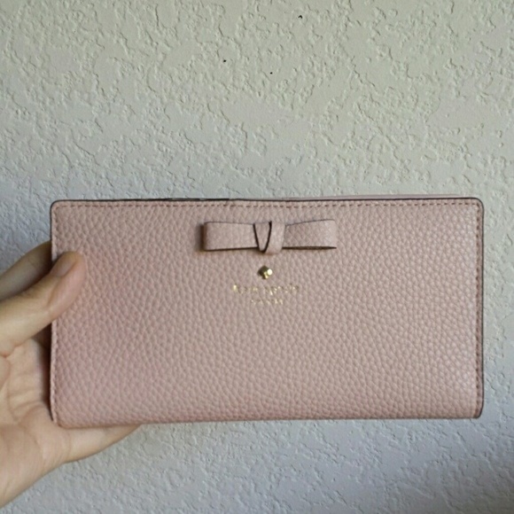 Kate Spade Pershing Street Stacy Wallet Warmvellum - Picture 5 of 8